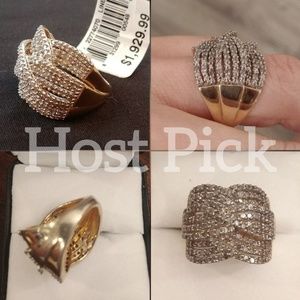 1 CTTW Diamond 10K Yellow Gold Ring (Size 7)